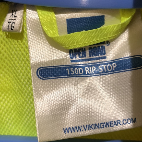 NWOT. Men’s open road 1500 D rips too high visibility jacket - Picture 4 of 7